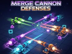 Permainan Merge Cannon Defenses talian