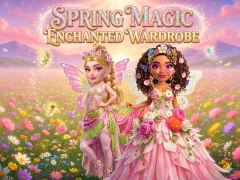 Permainan Spring Magic Enchanted Wardrobe talian