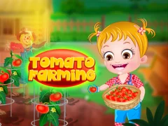 Permainan Baby Hazel. Tomato farming talian