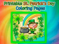 Permainan Printable St Patricks Day Coloring Pages talian