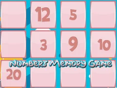 Permainan Memory Game With Numbers talian