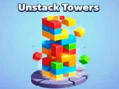 Permainan Unstack Towers talian