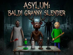 Permainan Asylum: Baldi Granny Slender talian