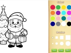Permainan Christmas Coloring Book For Kids talian