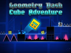 Permainan Geometry Dash Cube Adventure talian