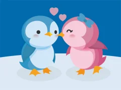 Permainan Cute Penguin Puzzle talian