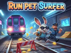 Permainan Run Pet Surfer talian