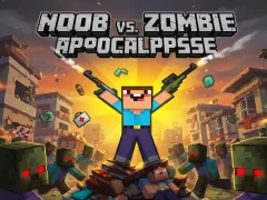 Permainan Noob vs Zombie Apocalypse talian
