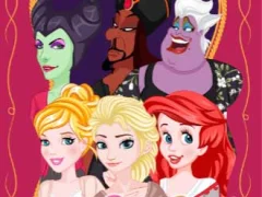 Permainan Princess vs Villain Face Swap talian