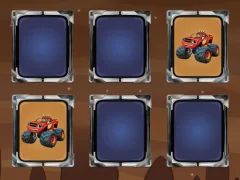 Permainan Monster Trucks Memory talian