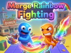 Permainan Merge Rainbow Fighting talian