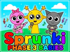 Permainan Sprunki baby PHASE 3 talian