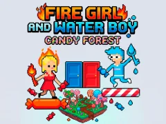 Permainan Fire Girl and Water Boy Candy Forest talian