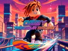 Permainan Obby Parkour Racing talian