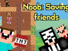Permainan Noob: Saving Friends talian