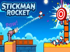 Permainan Stickman Rocket talian