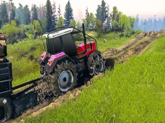 Permainan Real Chain Tractor Towing Train Simulator talian