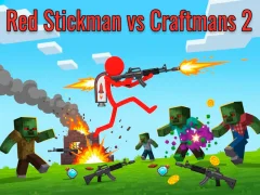 Permainan Red Stickman Vs Craftmans 2 talian