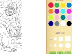 Permainan Bigfoot Coloring Book talian