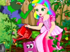 Permainan Princess juliet garden trouble talian