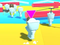 Permainan Fall Boys Skibidi Toilet talian