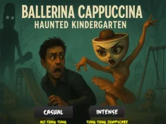 Permainan Ballerina Cappuccina Haunted Kindergarten talian
