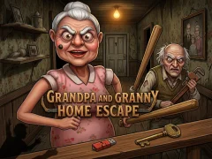 Permainan Grandpa And Granny Home Escape talian