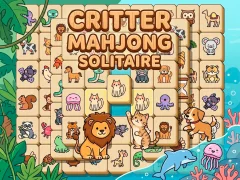 Permainan Critter Mahjong Solitaire talian