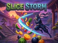 Permainan Slice Storm talian