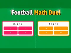 Permainan Football Math Duel talian
