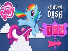 Permainan Rainbow Dash's Cloud Bump talian