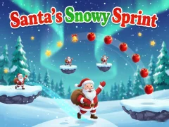 Permainan Santa's Snowy Sprint talian
