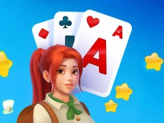 Permainan Kings and Queens Solitaire Tripeaks talian