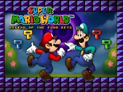 Permainan Super Mario World Legend of the Four Keys talian