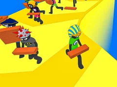 Permainan Stickman Planks Fall talian