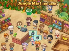 Permainan Jungle Mart idle game talian