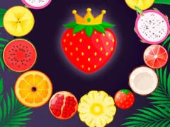 Permainan Fruit King Merge talian