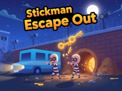 Permainan Stickman Escape Out talian