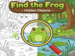 Permainan Find the Frog Hidden Objects talian
