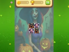 Permainan Halloween Witch Memory Match talian
