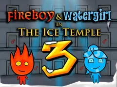 Permainan Fireboy and Watergirl 3 - The Ice Temple talian