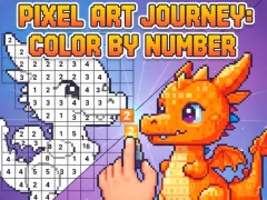 Permainan Draw picture by numbers Pixel Art talian