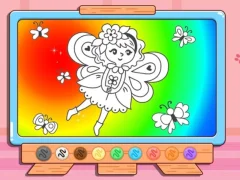 Permainan Coloring Book: Floral Dance talian
