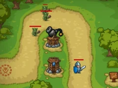 Permainan Tower Defence 2d talian