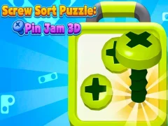 Permainan Screw Sort Puzzle: Pin Jam 3D talian