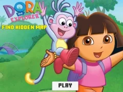 Permainan Dora the Explorer: Find Hidden Map talian