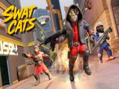 Permainan SWAT Cats Shooter talian