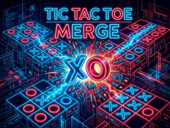 Permainan Tic Tac Toe Merge talian