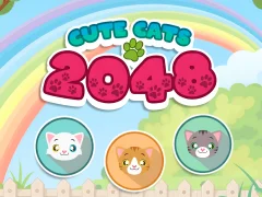 Permainan Cute Cats 2048 talian