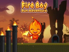 Permainan Fire Boy Run Adventure talian